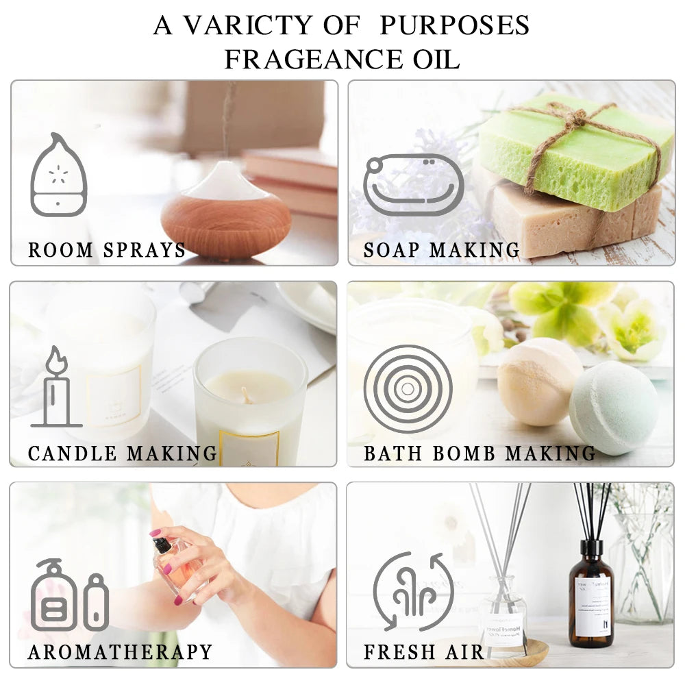 Aromatherapy Essential Oil [30ML] with Dropper