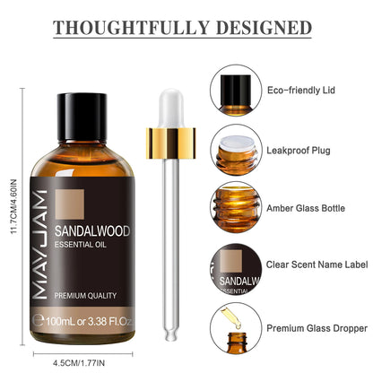 Aromatherapy Essential Oil [100ML] with Dropper
