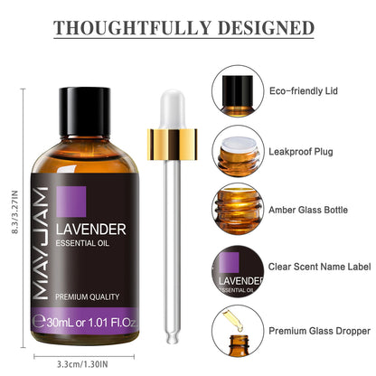 Aromatherapy Essential Oil [30ML] with Dropper